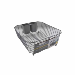 Μεταλλική πιατοθήκη γούρνας loft grey
