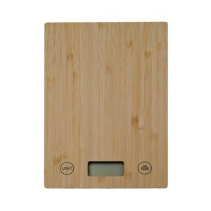 Ψηφιακή ζυγαριά κουζίνας bamboo