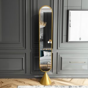Καθρέπτης  χρυσό 28x2x170εκ