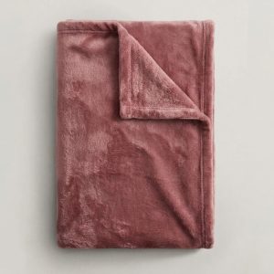 Κουβέρτα βελούδο 150x220cm roze i fleece